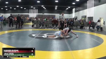 129 lbs Placement Matches (8 Team) - Cruz Hezel, Roundtree Wrestling Academy vs Karssen Bussan, Thorn Wrestling (MN)