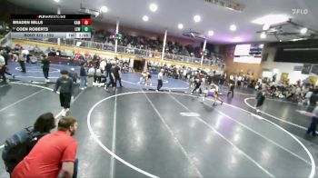 150 lbs Cons. Round 2 - Coen Roberts, Lewiston High School vs Braden Mills, Kamiakin
