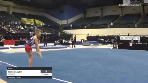 Danila Leykin - Floor, WOGA TX - 2021 USA Gymnastics Development Program National Championships