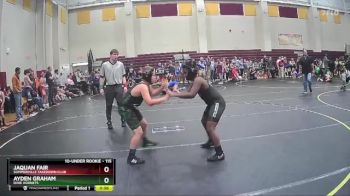 115 lbs Round 1 - Ayden Graham, Dixie Hornets vs Jaquan Fair, Summerville Takedown Club