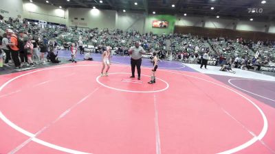 74 lbs Round Of 16 - Hunter Anderson, Klamath Basin Warriors vs Jackson Fletcher, Top Fuelers WC