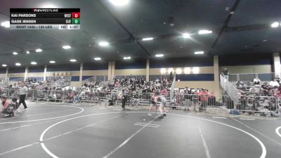 130 lbs Final - Kai Parsons, West Coast RTC vs Gage Jensen, Elite Force WC