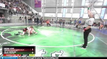 74 lbs Cons. Round 2 - Silas Hessler, Spartan Youth WC vs Redek Voss, Roseburg Mat Club /Umpqua Valley Wrestling Associaction