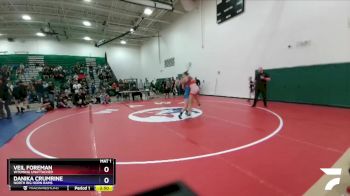 140 lbs Round 3 - Veil Foreman, Wyoming Unattached vs Danika Crumrine, North Big Horn Rams