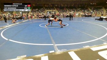 84 lbs Rr Rnd 1 - NEHEMIAH COPELIN, KIPP TULSA vs Coy Gruenberg, BTWC