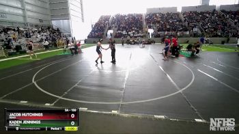 150 lbs Cons. Round 2 - Kaden Jennings, Foothill vs Jacob Hutchings, Reno