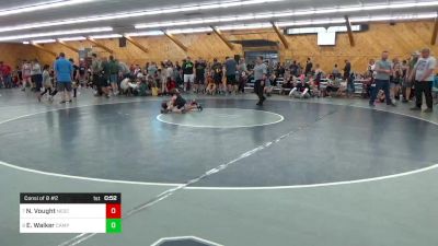 50 lbs Consi Of 8 #2 - Noah Vought, Nescopeck vs Evan Walker, Camp Hill