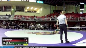 106 lbs Round 1 (6 Team) - Zac Snow, Lincoln Southwest vs Riley Bishop, Grand Island