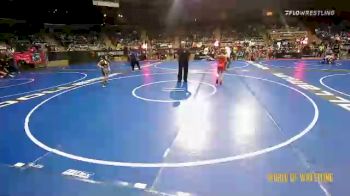 85 lbs Consi Of 8 #1 - Hilkyah Sampson, R.A.W. vs Owen Slagter, Elite Wrestling Academy