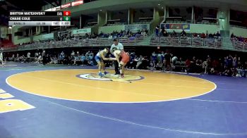 150 lbs Round 1 (4 Team) - Britton Matejovsky, Eaglecrest vs Chase Cole, Lincoln East