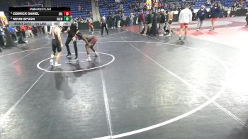 126 lbs Consolation - Cedrick Daniel, Arlington vs Kevin Spoon, Salem