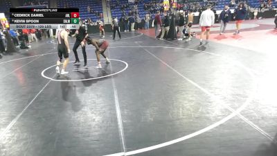 126 lbs Consolation - Cedrick Daniel, Arlington vs Kevin Spoon, Salem