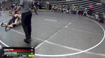160 lbs Round 3 (6 Team) - Titan Funk, Utah vs Jamison Myers, South Dakota Thunder