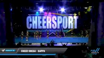 Cheer Omega - Kappa [2021 L6 International Open Coed - NT Day 2] 2021 CHEERSPORT National Cheerleading Championship