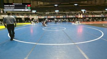 157 lbs Quarters & Wb (16 Team) - Tristan Skiff, Cox vs Daniel Rivera, Liberty