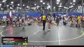 108 lbs Round 4 (6 Team) - Bennett Kujawa, Waterpark Warriors vs Cameron Meier, Indiana Outlaws 1