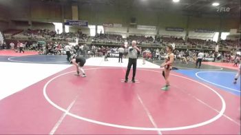 136 lbs Rr Rnd 2 - Kacey Walck, Western Slope Elite vs KyraLee Dominguez, Animal House