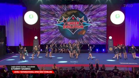 Cheer Sport Sharks - Kitchener - Stormy Sharks [2025 L7 International Open Non Tumbling Semis] 2025 The Cheerleading Worlds