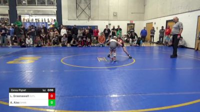 84 lbs Consy Pigtail - Landon Greenawalt, Outlaws WC vs Austin Alex, SHWA