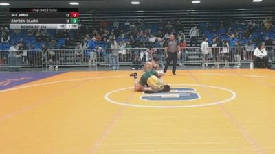 113 lbs Round Of 128 - Jax Vang, CA vs Cayden Clark, VA