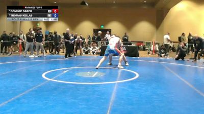 215 lbs Semis - Dominic Darch, KD6 vs Thomas Kellas, Blairstown Wrestling Club