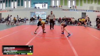 100 lbs Round 4 (6 Team) - Leland Trinidad, Florida Scorpions vs Jason Soesbe, Team Barracuda