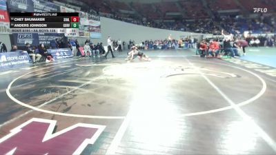 5A Boys 138 lbs Cons. Round 1 - Anders Johnson, Corvallis Boys vs Chet Shumaker, South Albany Boys