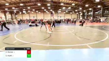 182 lbs Consi Of 8 #1 - Colby Runner, CO vs Corey Hyatt, LA