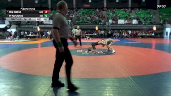 6A 106 lbs Cons. Round 2 - Ty Goggans, Fort Payne vs Jon Boone, Gardendale Hs