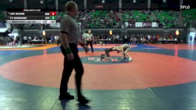 6A 106 lbs Cons. Round 2 - Ty Goggans, Fort Payne vs Jon Boone, Gardendale Hs