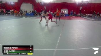 144 lbs Round 1 (4 Team) - Jeremiah Peters, Wisconsin Rapids vs Enzo Fajardo, Batavia