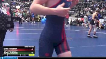 140 lbs Cons. Round 1 - Zane Mullenix, Moen Wrestling Academy vs Brady Shepoka, MWC Wrestling Academy