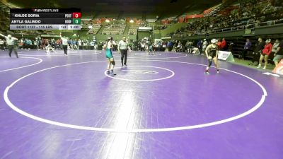 115 lbs Quarterfinal - Khloe Soria, Porterville vs Anyla Galindo, Robert F. Kennedy