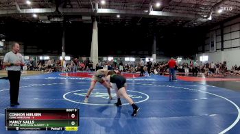 113 lbs Placement Matches (8 Team) - Connor Nielsen, CLINIC WRESTLING vs Manly Nalls, PIT BULL WRESTLING ACADEMY