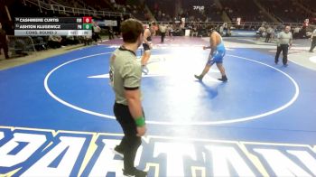 I-285 lbs Cons. Round 3 - Ashton Klugewicz, Patchogue-Medford vs Cashmiere Curtis, FDR Hyde Park