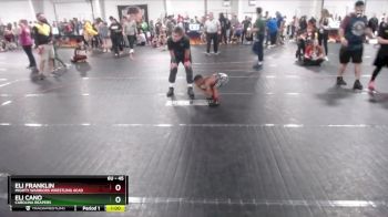 45 lbs Round 2 - Eli Cano, Carolina Reapers vs Eli Franklin, Mighty Warriors Wrestling Acad