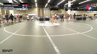 120 lbs Consi Of 8 #2 - Ryu Renzo Calderon, Paradigm Wrestling vs Pierce Ritchey, Tom Eagle Wrestling Academy