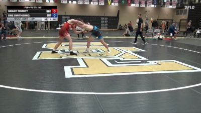 190 lbs Cons. Round 4 - Grant Touney, Maroon Mat Club vs Dre Smithburg, DC Elite Wrestling