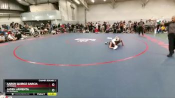 106 lbs Champ. Round 2 - Aaron Quiroz Garcia, Jefferson vs Jaden Armenta, Air Academy
