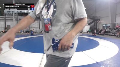 98 lbs Quarters - Bentley Gatica, SWAT vs Elias Johnson, Castle Wrestling Club