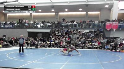 150 lbs Semifinal - Robert Kammerman, St Joseph vs Isaiah McDaniel, Middletown