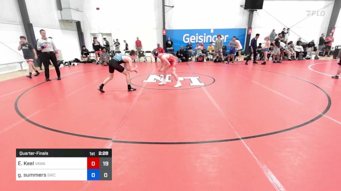 54 kg Quarterfinal - Ezekiel Keel, Team VAWA vs Gage Summers, Seagull ...