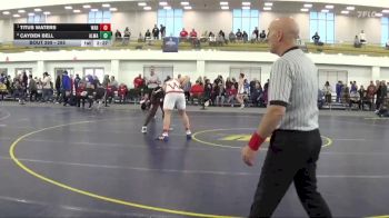 285 lbs 1st Place Match - Titus Waters, Wabash vs Cayden Bell, Alma