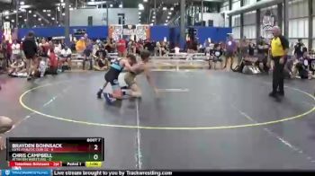 117 lbs Semis & 1st Wrestleback (8 Team) - Brayden Bohnsack, Elite Athletic Club DZ vs Chris Campbell, Attrition Wrestling