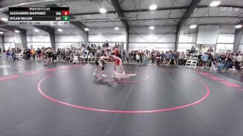 126 lbs Champ. Round 1 - Alexander Martinez, Ogallala vs Dylan Miller, South