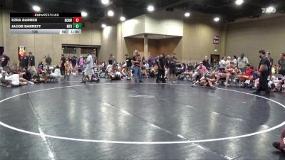 108 lbs Round 2 (6 Team) - Jacob Barrett, MF Dynasty vs Ezra Barber, NC National Team White