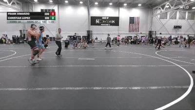 190 lbs Round 3 (4 Team) - Christian Lopez, South Side WC Black vs Frank Dimarzio, Cordoba Trained