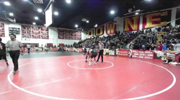 126 lbs Cons. Round 3 - Raymond Carbajal, Santa Fe vs Fernando Cazares, Warren