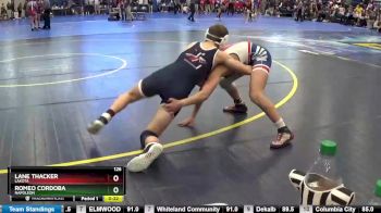 126 lbs Cons. Round 7 - Romeo Cordoba, NAPOLEON vs Lane Thacker, LAKOTA