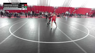 16U Boys - 157 lbs Cons. Round 3 - Christopher Schwab, South St. Paul Wrestling Club vs Charles Schachtner, Victory School Of Wrestling